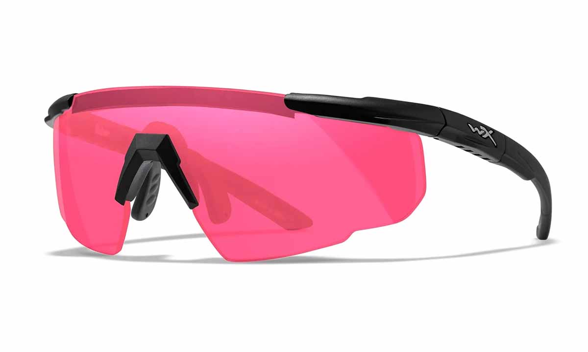 Wiley X_Schiessbrille Saber Advanced, Glas: magenta, Gestell: matt schwarz 