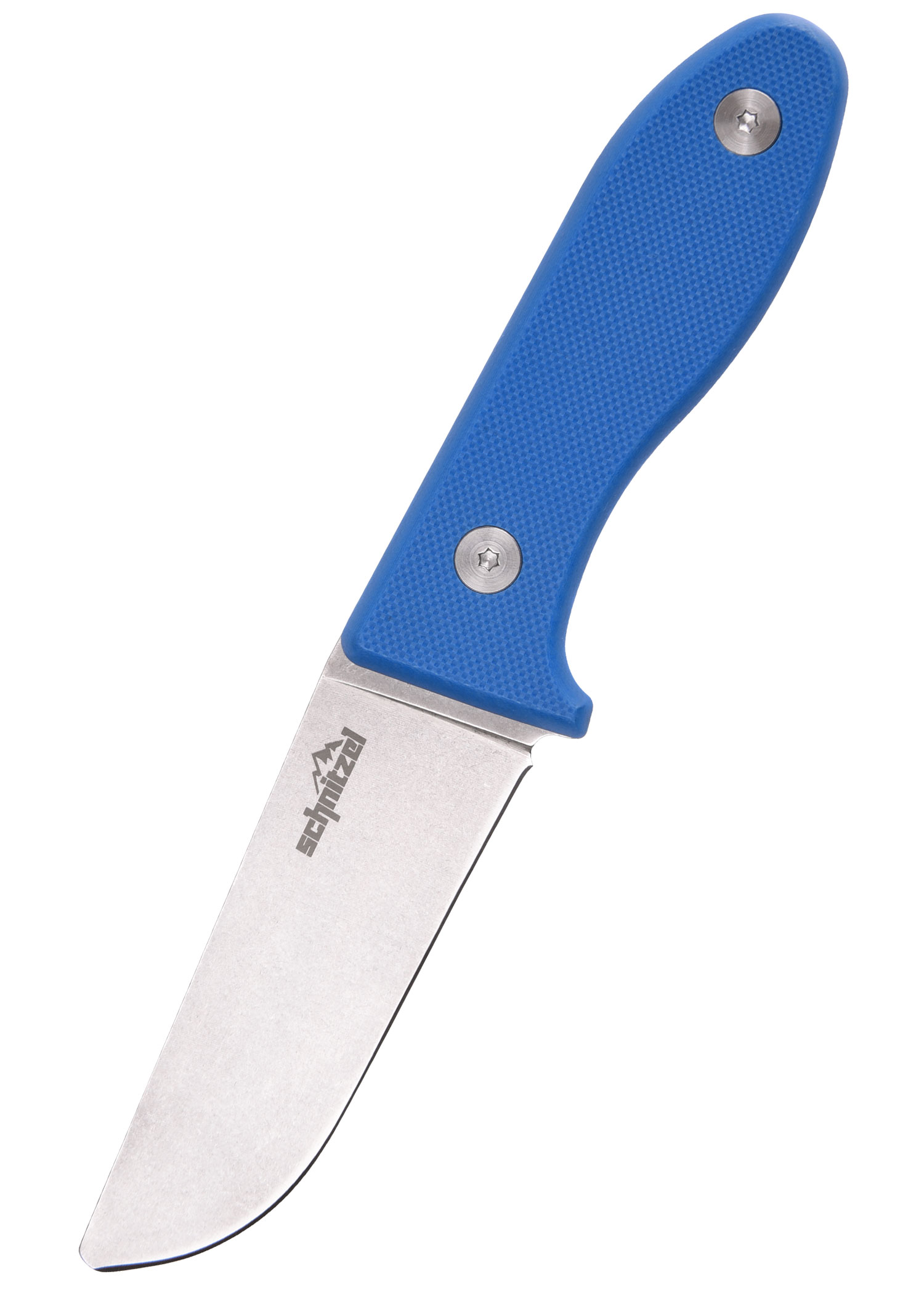 Kindermesser UNU  rostfreier 8Cr13Mov-Stahl mit Stonewash-Finish blau