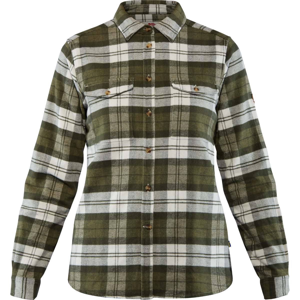 Bluse Övik Heavy Flanell  Green