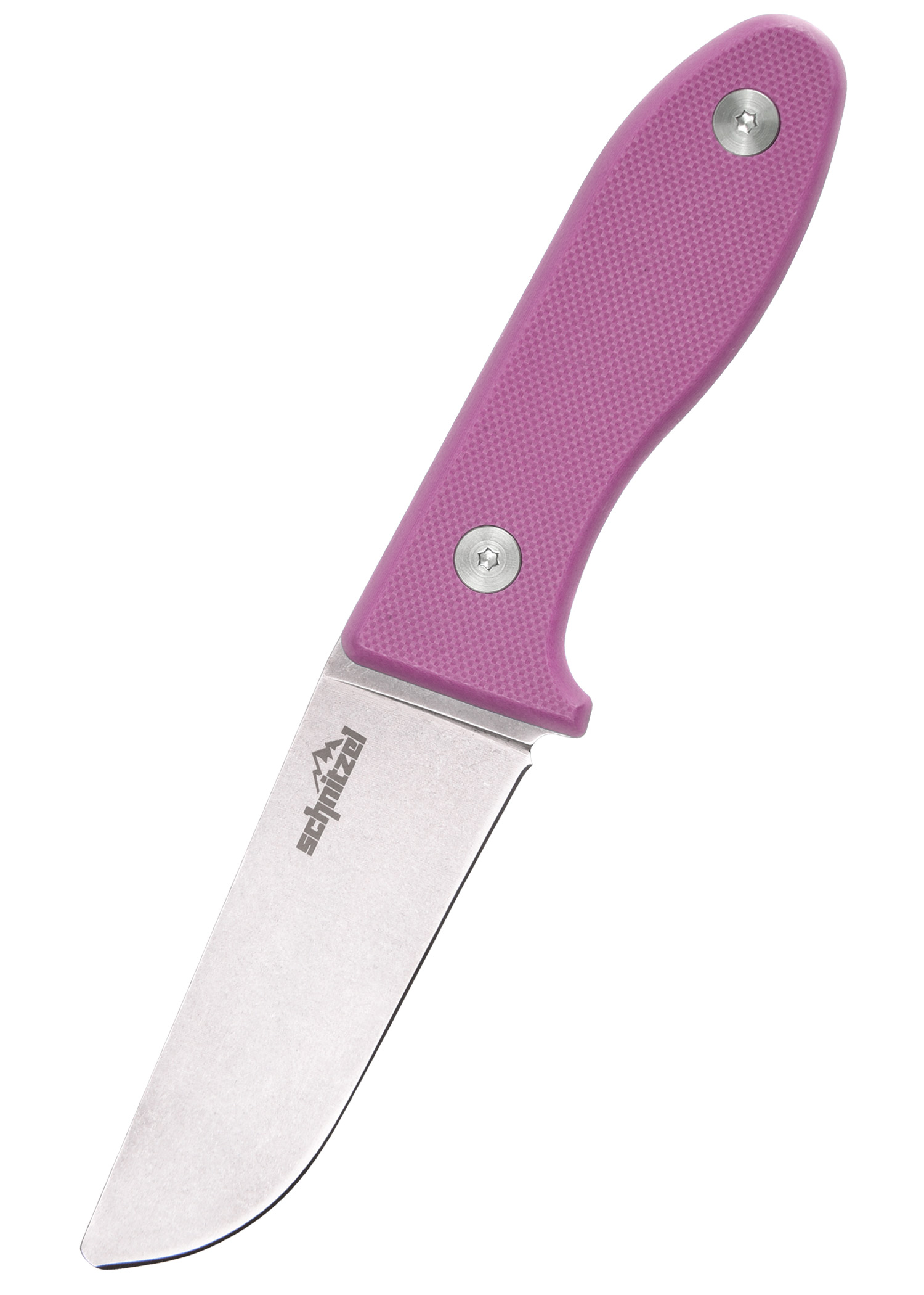 Kindermesser UNU  rostfreier 8Cr13Mov-Stahl mit Stonewash-Finish pink