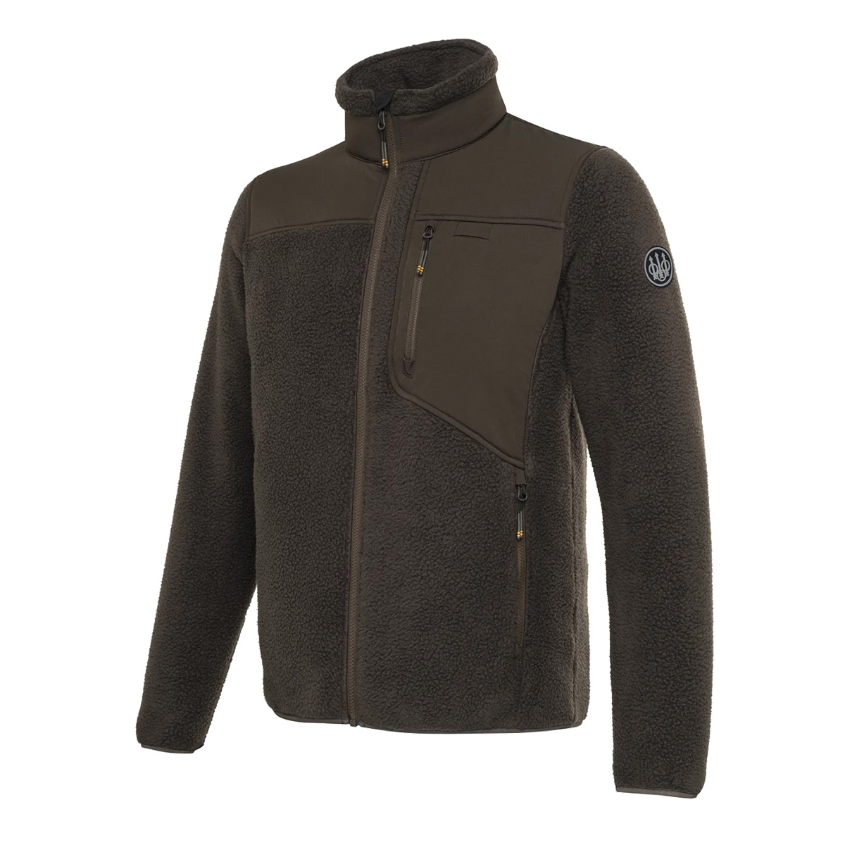 Die Fleecejacke Halifax Sherpa Brown Bark von Beretta