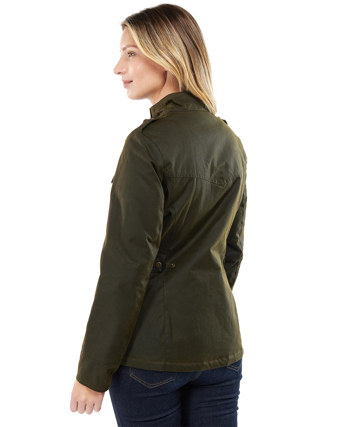 Die Wachsjacke Defence Winter Olive/Classic von Barbour