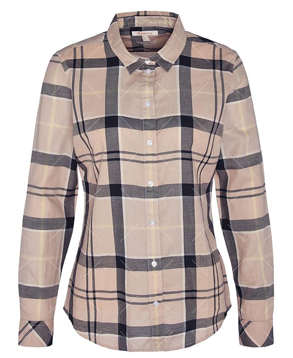 Die Bluse Bredon Lemon Dress Tartan von Barbour