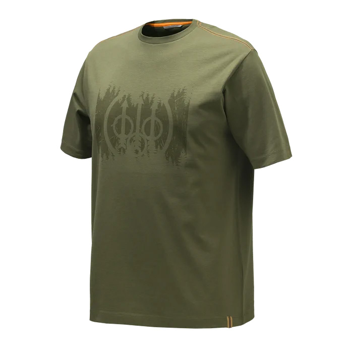 Das T-Shirt Trident Dark Olive von Beretta