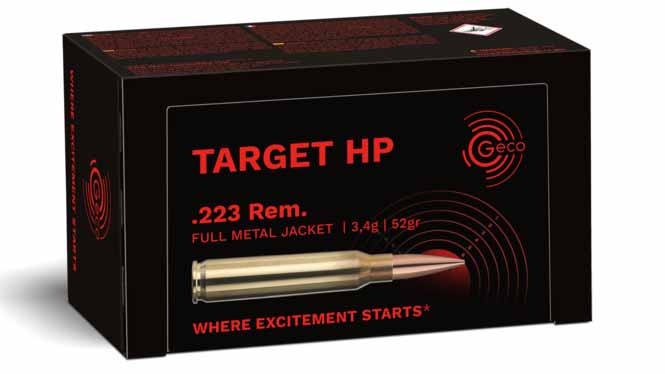 .223Rem Target HP 3,4g - 52gr.  50er Pck.