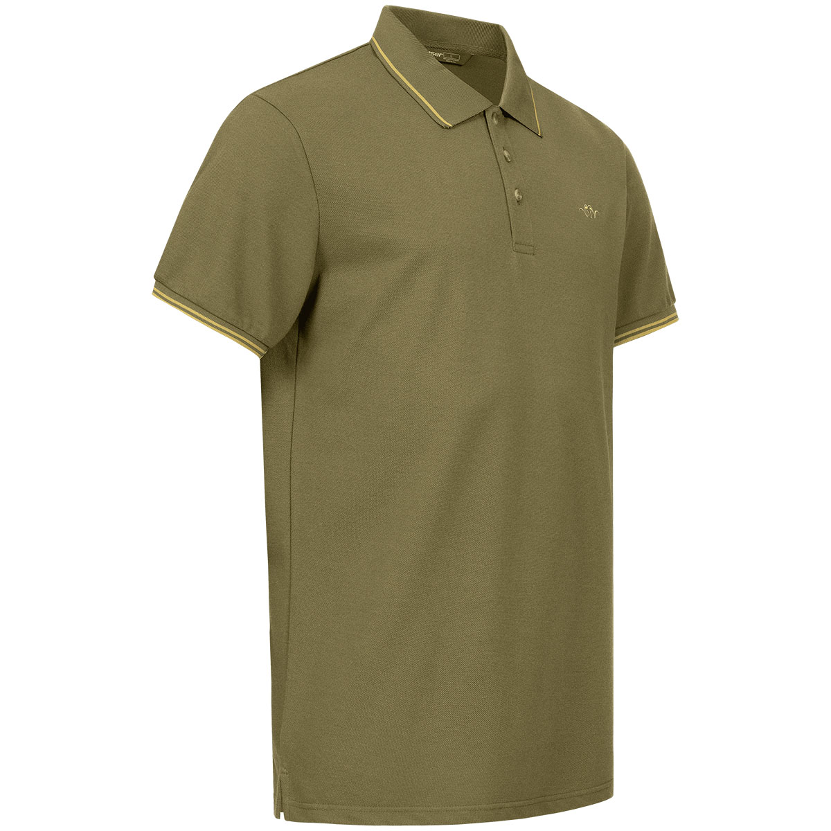 Das Polo Shirt 22 Dunkel oliv von Blaser