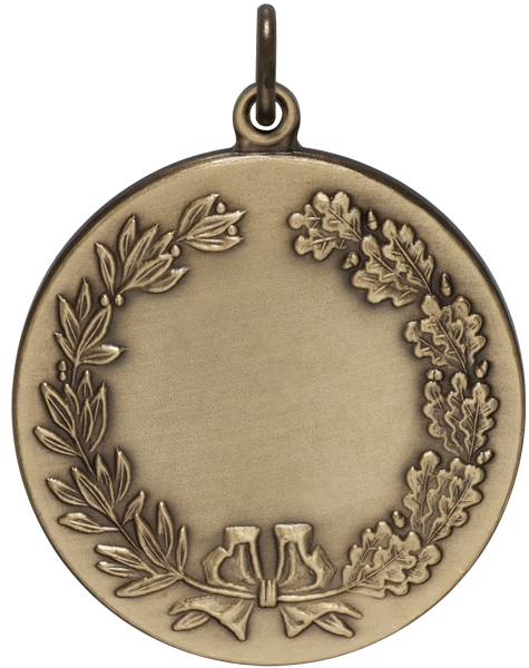 Medaille neutral 40mm   bronze