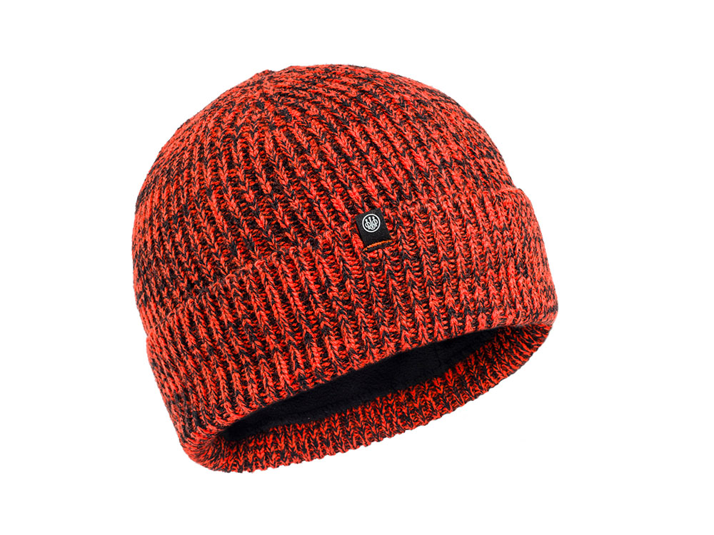 Beanie Marten Black & Orange