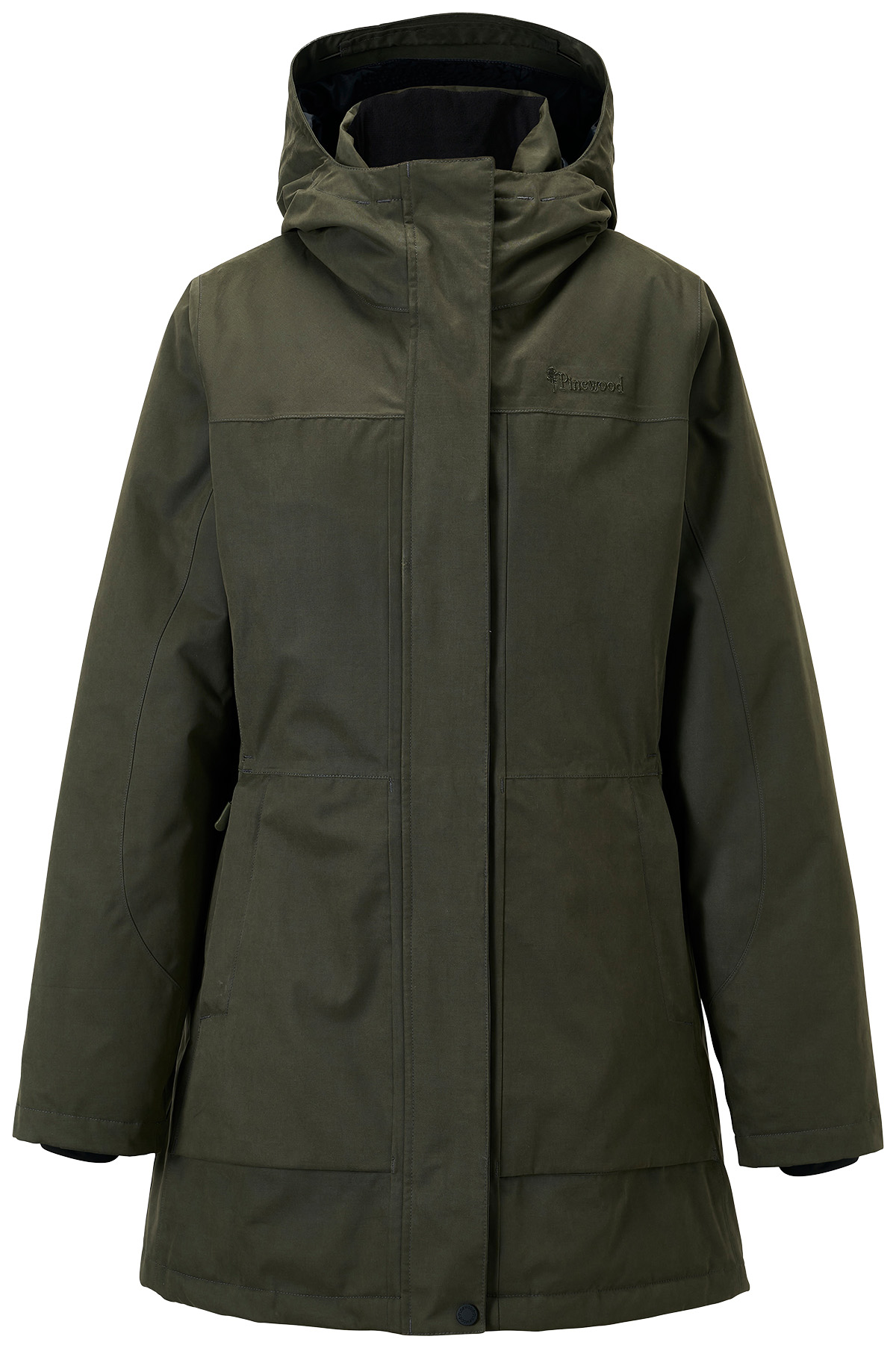 Parka Winter Padded  Dark Green