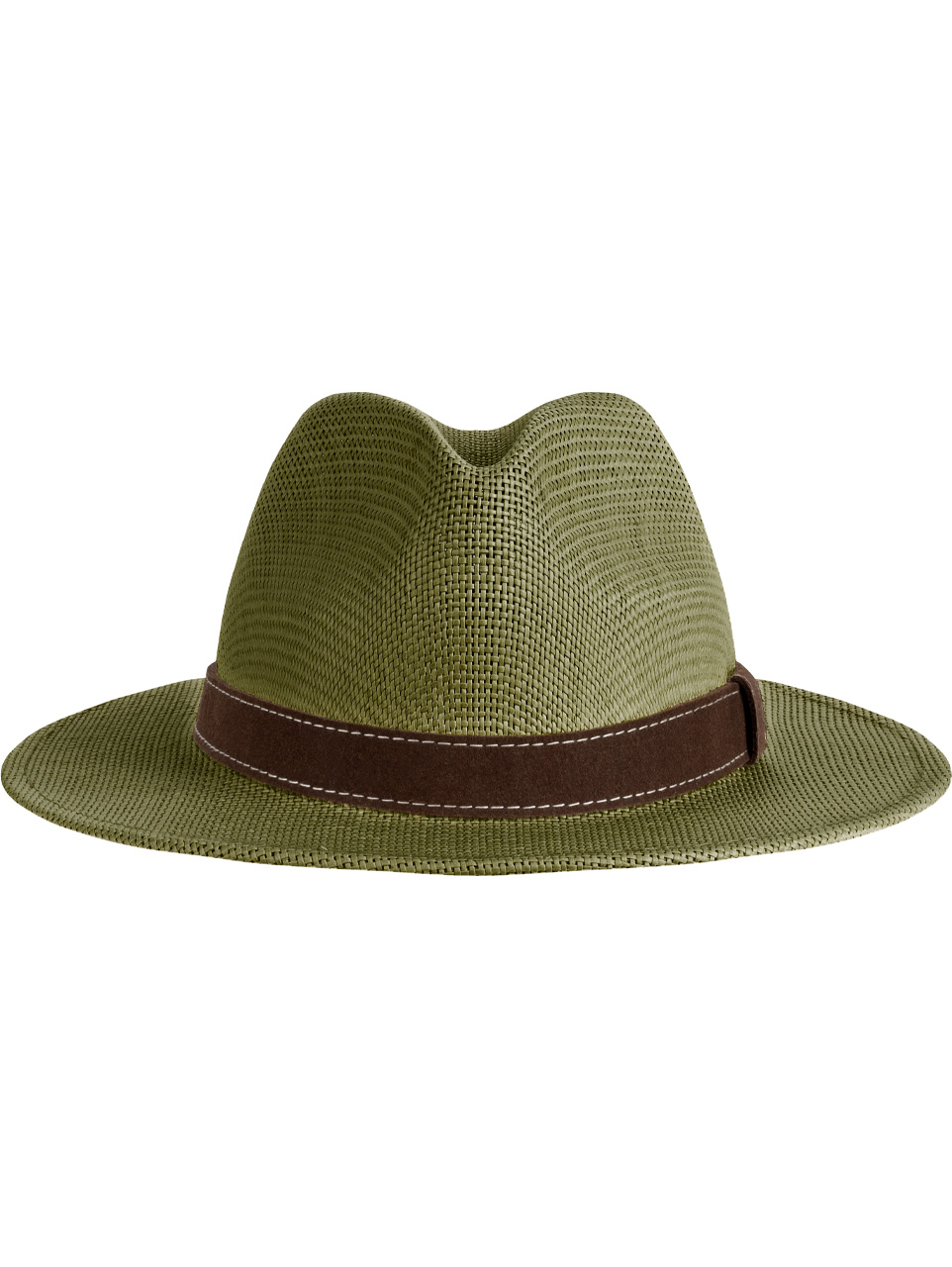 Der Strohhut dunkel olive von Blaser