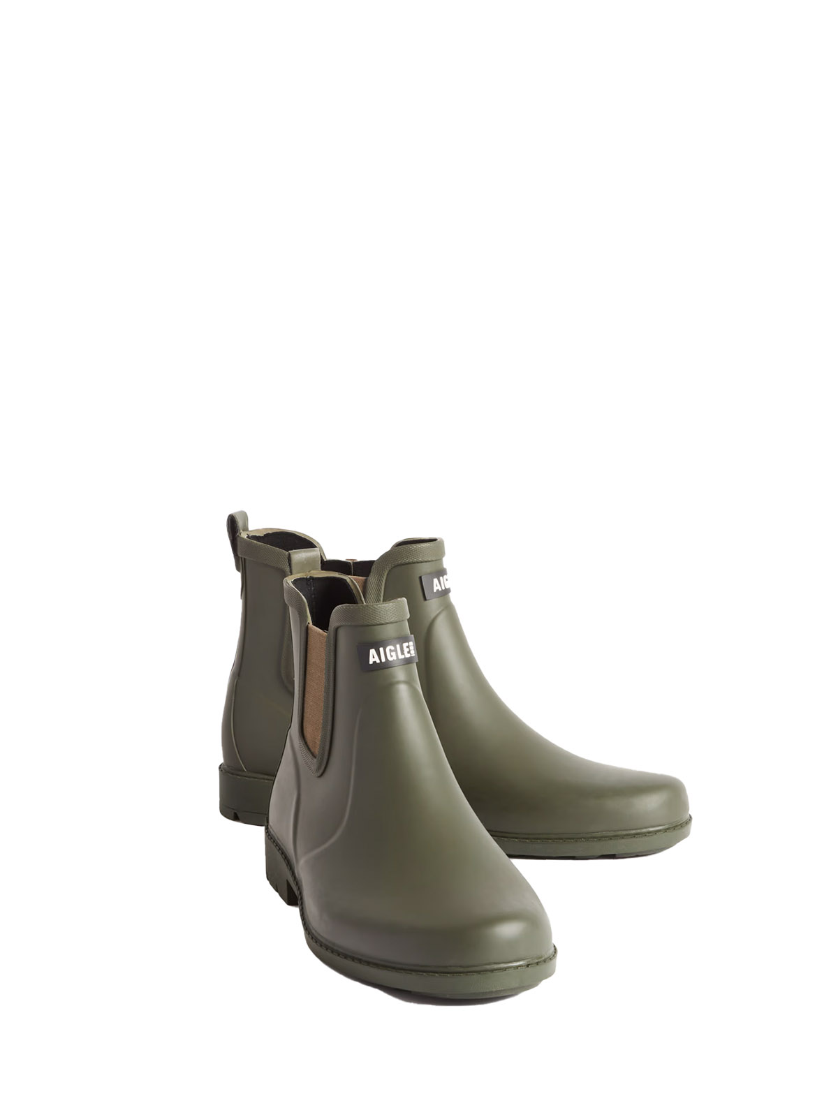 Aigle Aigle Stiefeletten Carville M2 Zuglasche am Schaftrand Geländegängige Profillaufsohle Herausnehmbare Einlegesohle